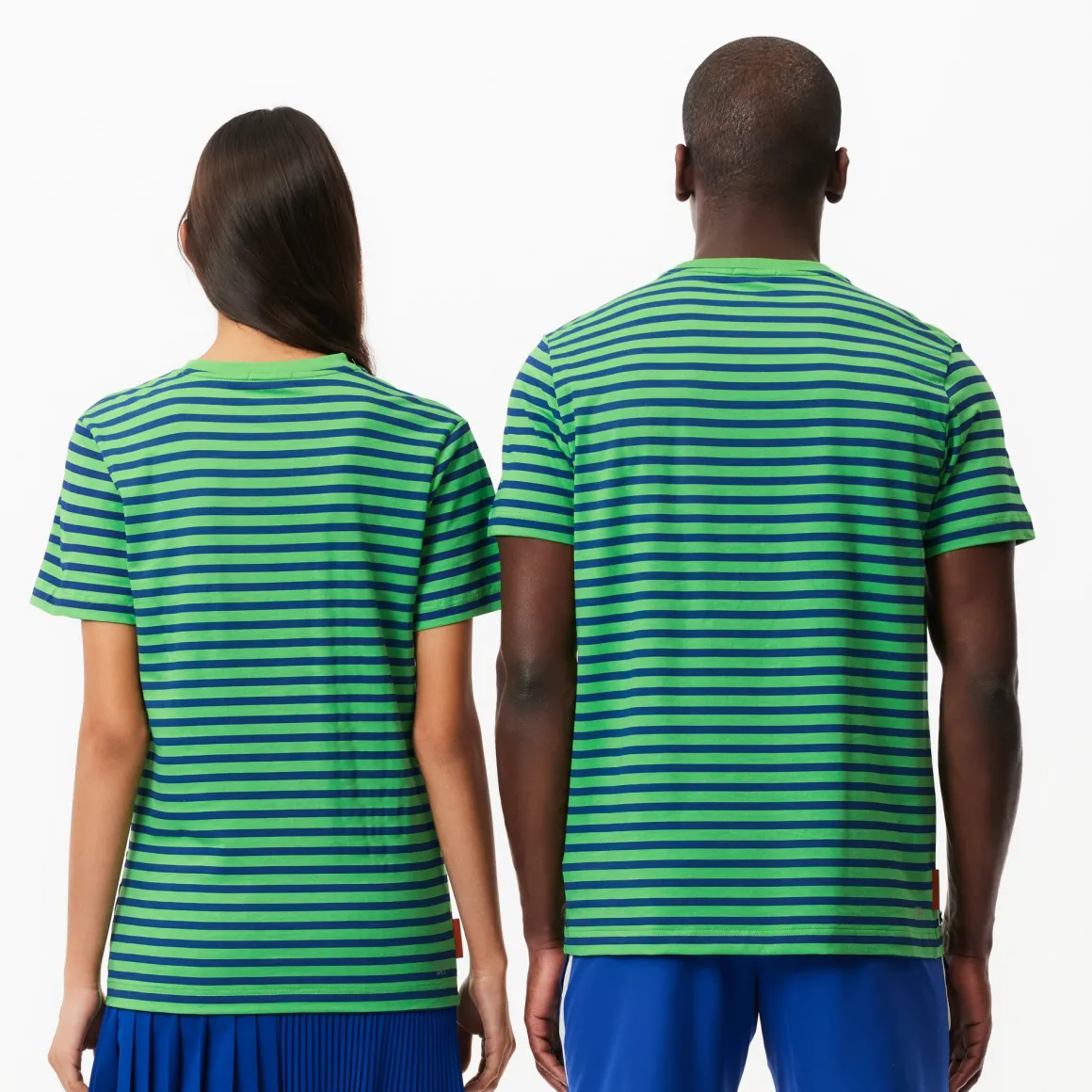tshirt_unisexe_ultradry_lacoste_x_rolandgarros__vert_2.webp Roland-Garros T Shirts & Débardeurs | T-shirts-T-shirt Unisexe Ultra-Dry Lacoste x - Vert