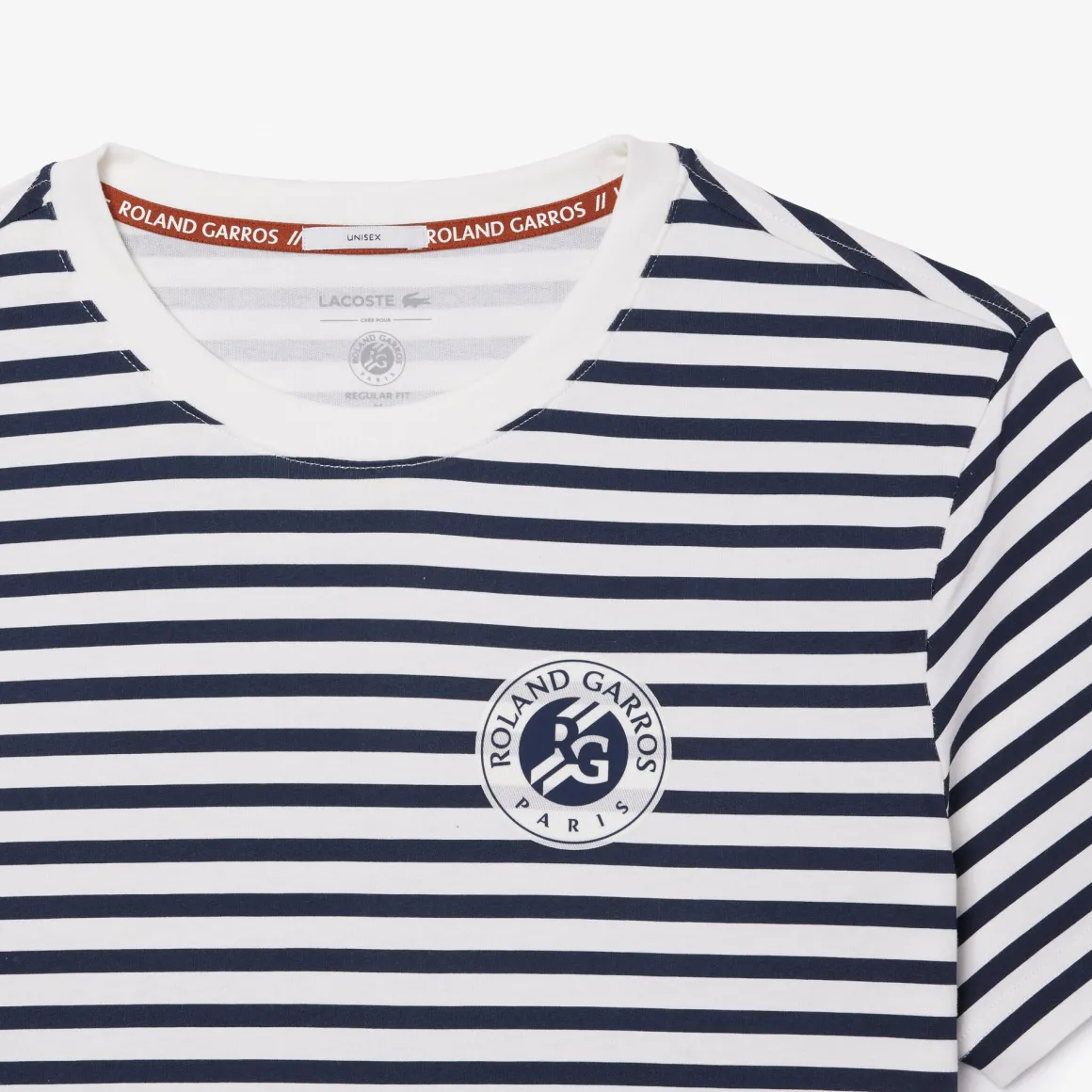tshirt_unisexe_ultradry_sport_dition_roland_garros__blanc_amp_marine_5.webp Roland-Garros T Shirts & Débardeurs | T-shirts-T-shirt Unisexe Ultra-Dry Sport édition Roland Garros - Blanc & Marine