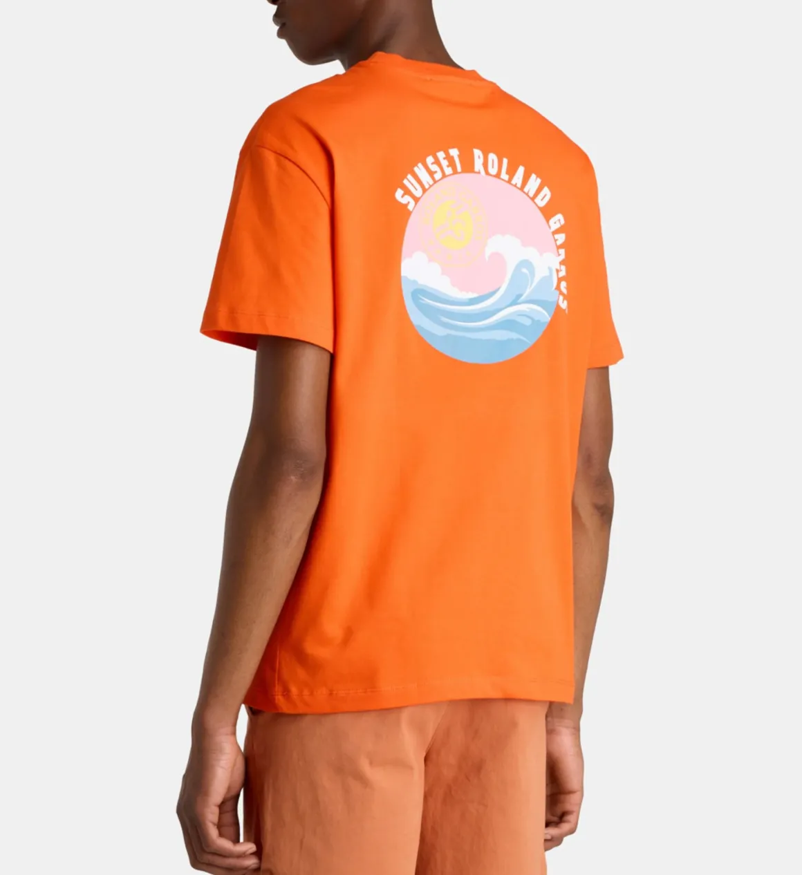 Roland-Garros T-shirts-T-shirt wave homme Galeries Lafayette x - Terre Battue