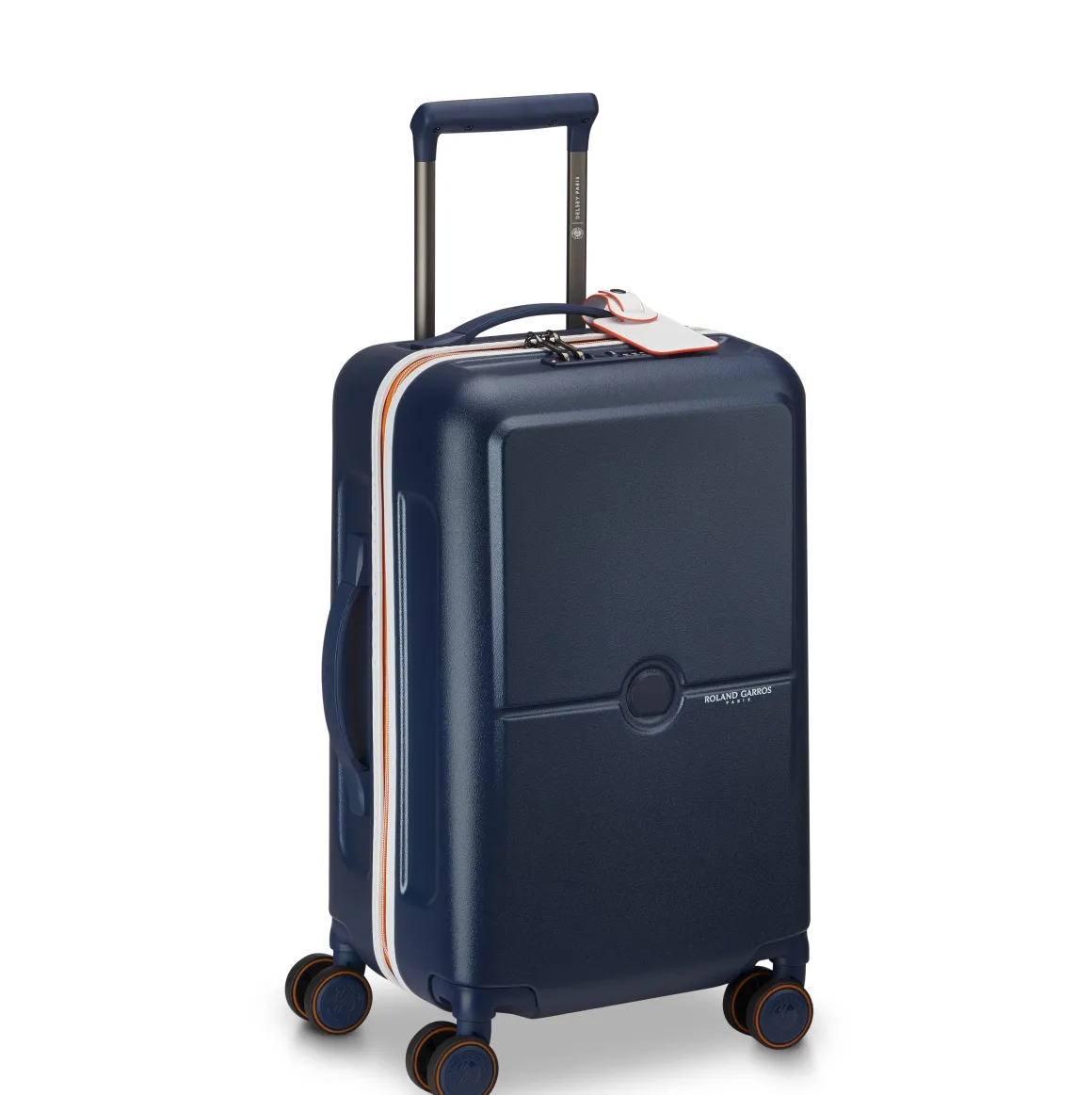 valise_cabine_cm_delsey_x_rolandgarros__marine_2.webp Roland-Garros Bagageries-Valise Cabine (55cm) Delsey x - Marine