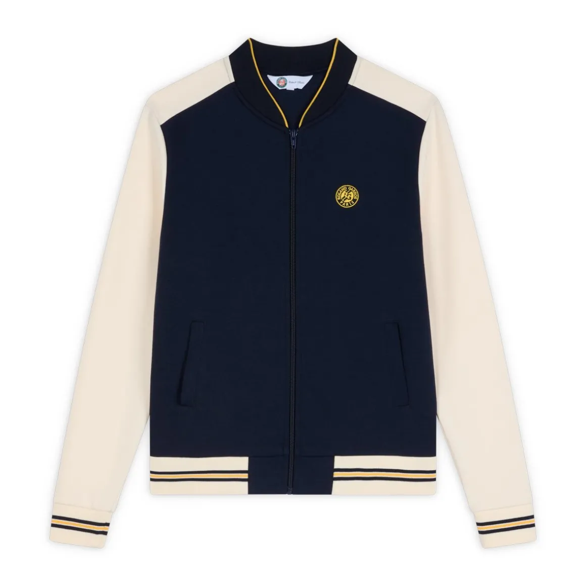 veste_heritage_femme_rolandgarros__marine_et_ecru_4.webp Roland-Garros Vestes-Veste Heritage femme - Marine et Ecru