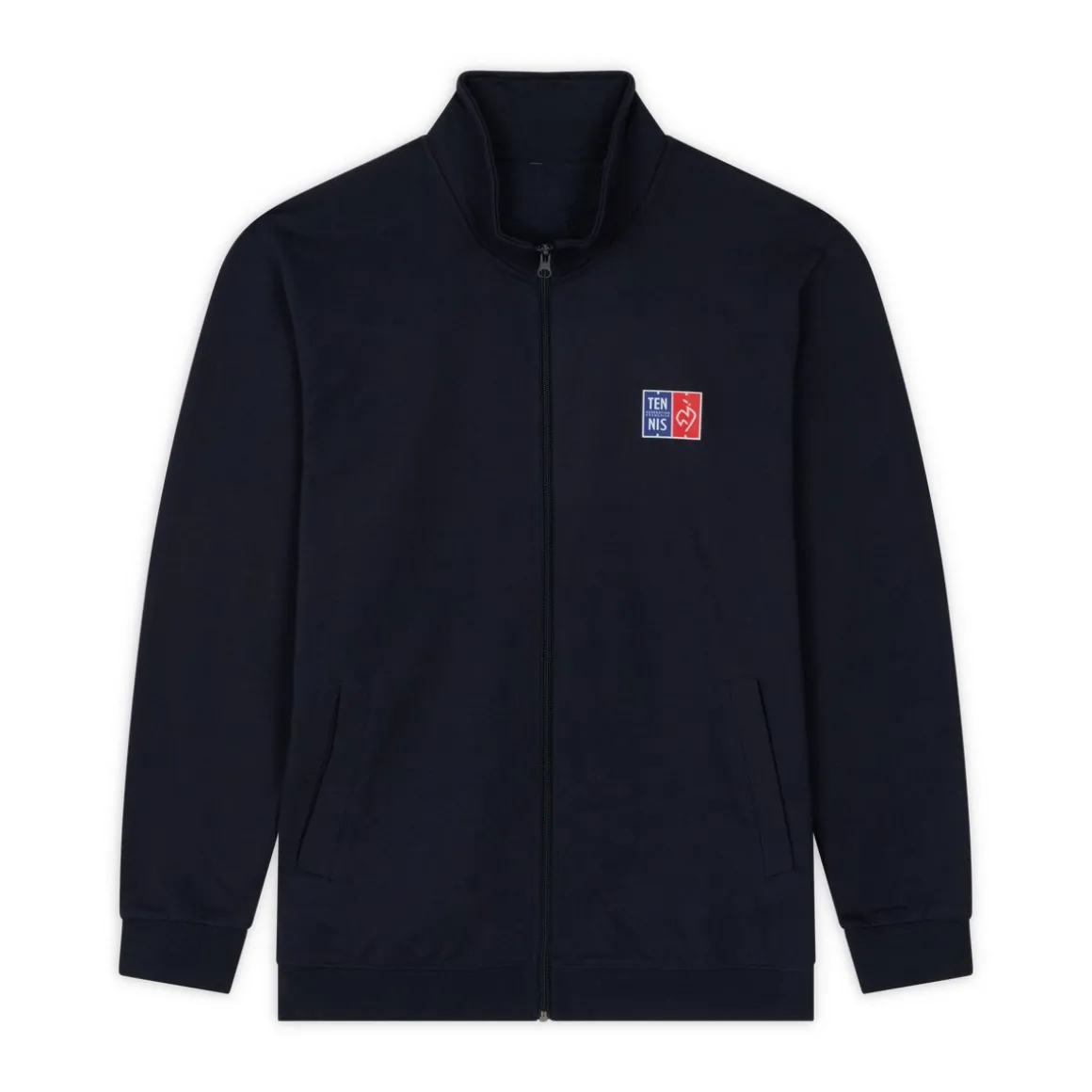 Roland-Garros Vestes | Vestes-Veste polaire FFT Coq unisexe - Marine