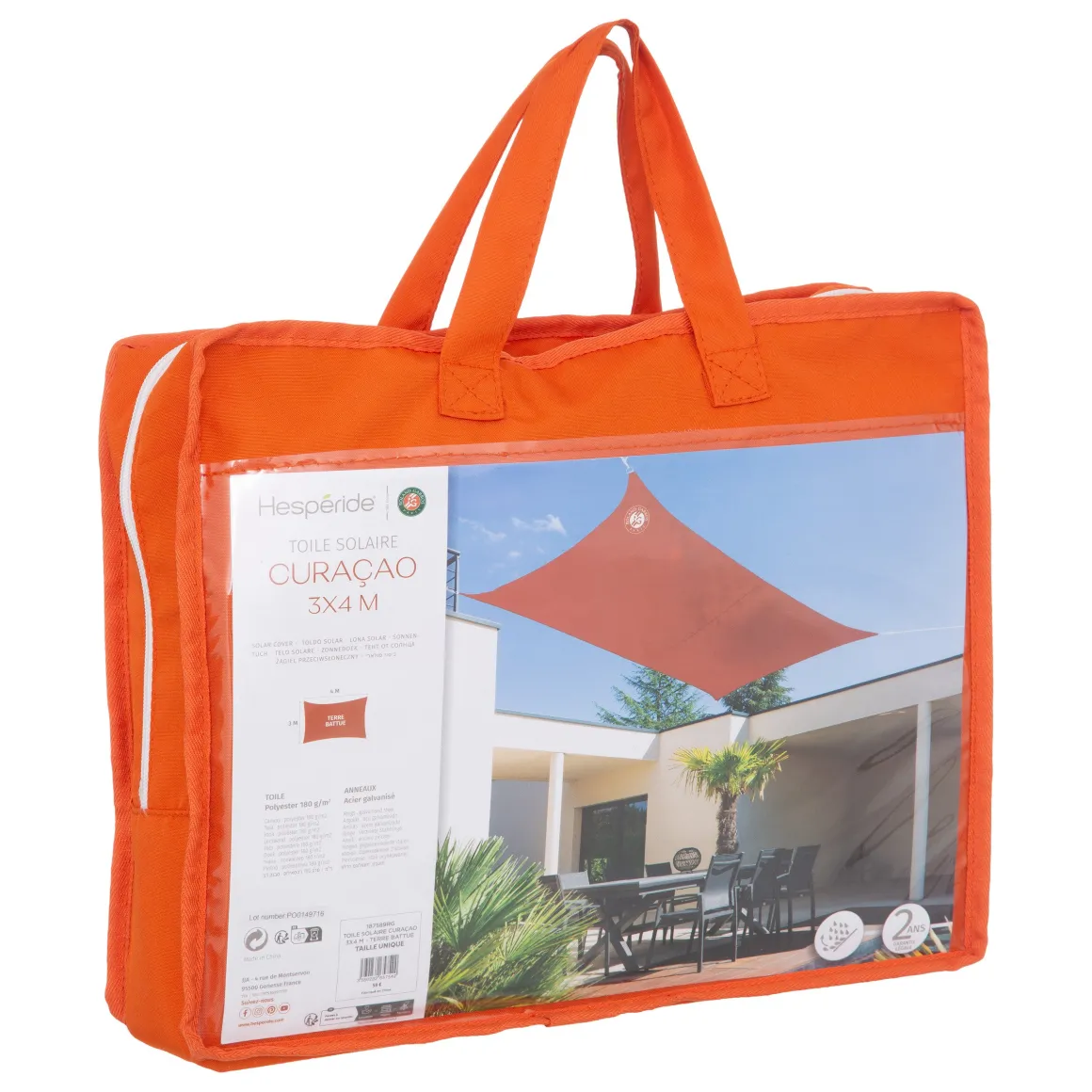 voile_dombrage_rectangulaire_rolandgarros__terre_battue_2.webp Roland-Garros Mobilier-Voile d'ombrage rectangulaire - Terre Battue