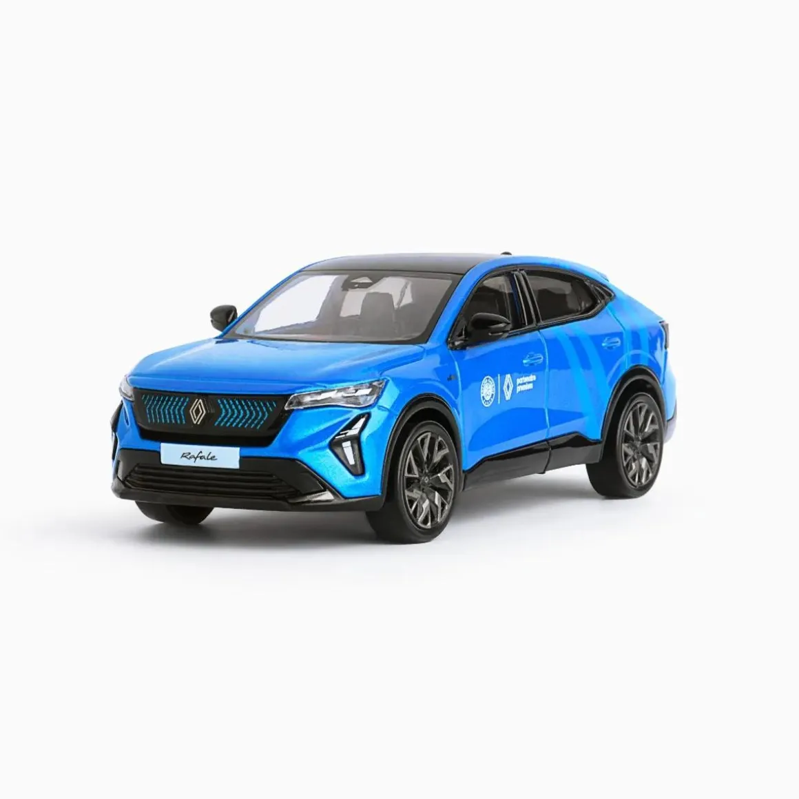 Roland-Garros Accessoires-Voiture Miniature Renault Rafale e-tech 2024 1/43 - Bleu